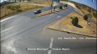 Transmisión en vivo de ruta fiscal Piedras Negras Puente Internacional 2 [upl. by Elicul]