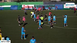 ENTELLA vs NAPOLI  Primavera 2 [upl. by Eimarrej561]