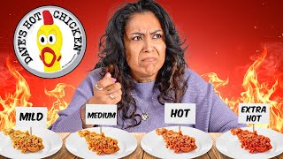 Hot Chicken Challenge  Mexican Moms Try [upl. by Riek77]