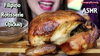 ASMR Whole Rotisserie Chicken Eating Sounds No Talking [upl. by Assenav]