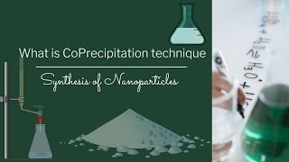 What is Coprecipitation TechniqueMethod l Nano Particles l Synthesis of Nanoparticles l Urdu [upl. by Kopple]