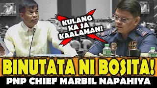 Harapang SINUPALPAL Cong Bosita SINABON si PNP chief Marbil [upl. by Marsh]