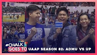 UAAP SEASON 82 ATENEO vs UP  ChalkGoesTo [upl. by Frydman]