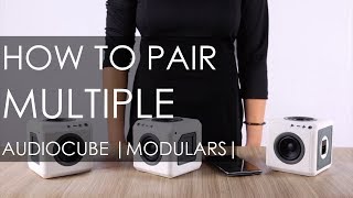 How to pair the audioCube Modular [upl. by Bradlee]