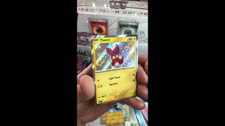 Pokemon cards pack opening day 53 paldean fates pokemoncards pokemontcg pokemon pokémon 1000 [upl. by Knipe]