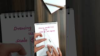 Drawing parallel lines using scale and set square  class 7 maths chapter 2class9maths area  scert [upl. by Joed358]