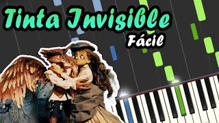 Frankelda Tinta Invisible piano tutorial Fácil [upl. by Chaves]