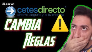 CETES cambio las reglas⚠️😱📉📊 [upl. by Ivets550]