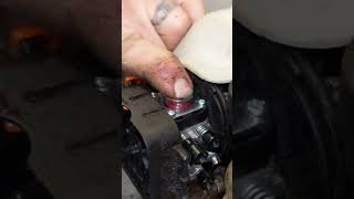 Changing the carburetor on a Stihl FS 38 for a quick and easy repair shorts machinesnmetal [upl. by Kauslick]