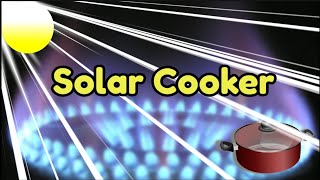 How Solar cooker works  mirror used in solar cooker Class 10th  physics [upl. by Cailean]