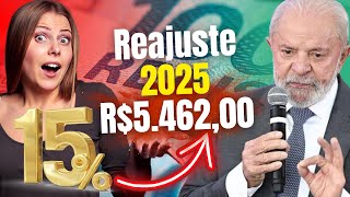 🔴 Reajuste do Piso Salarial 2025 de 15 valor R546200 para o Enfermeiro e R382500 para Técnico [upl. by Ysset592]