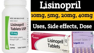 Lisinopril For High Blood Pressure  How To Take It Correctly Side Effects by lecturesbyanayakmu [upl. by Verner493]