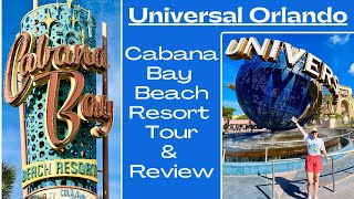 Cabana Bay Beach Resort at Universal Orlando  Resort Tour amp Review [upl. by Naerad]