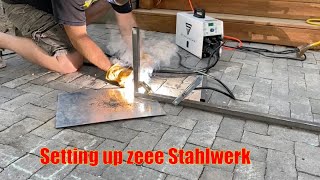 Setting up and Using my Stahlwerk MIG welder [upl. by Iroj]