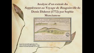 Diderot Supplément au voyage de Bougainville 1772  Vidéo N°2 [upl. by Orv218]