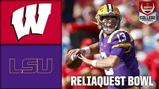 ReliaQuest Bowl Wisconsin Badgers vs LSU Tigers  Full Game Highlights [upl. by Naillig]