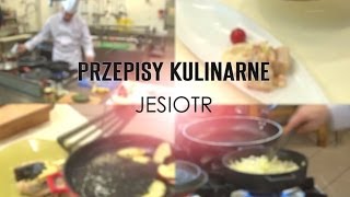 Milicki jesiotr Confit w sosie z szyjek rakowych  PRZEPIS [upl. by Gladwin]