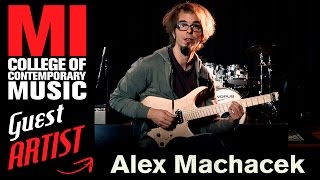 Alex Machacek Sweep Guitar Picking Techniques  Musicians Institute [upl. by Callery173]