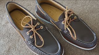 Sperry Gold Cup Top Sider Boat Shoes  The Best [upl. by Amalburga]