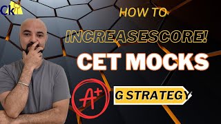 CET Mocks How to Increase Score G Strategy [upl. by Katzir220]