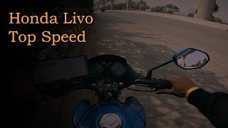 Honda Livo 2016 Top Speed  Indore  2024 [upl. by Nonez]