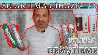 Su Arıtma Cihazı Filtre Değişimi [upl. by Noned]