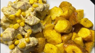 carne de cerdo en salsa cremosa de maíz 🌽 [upl. by Adnolaj]