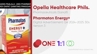 Pharmaton Energy Digital Ad Q4 2024 30s Philippines Version 3 11ST [upl. by Michele]