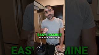 How to Make Easy Jasmine Rice in 20 Minutes nobutter nosalt [upl. by Lebiram]