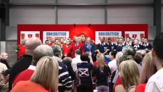 WALES v SCOTLAND THE BRITISH INTERNATIONAL DARTS CHAMPIONSHIPS 1442012 [upl. by Marice744]