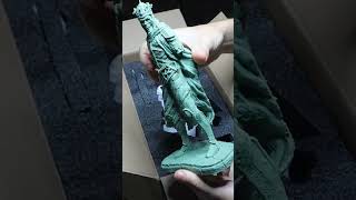 Clay sculpture in 2020 evolved into 3Dprinted creation in 2024 Video by jorgenorgaard [upl. by Lian]