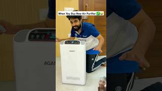 New Air Purifier 😭✅ Dushyantkukreja dushyantkukreja airpurifier shorts [upl. by Notneb]