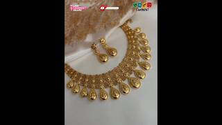 Gold Necklace Designs  Gold jewelry Designs  necklace goldjewellery [upl. by Aicnarf349]