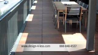 Decking Tile Wood Deck Tile Patio Decking Tiles Deck Tile Patio Deck Tiles Tile Design For Less [upl. by Kippie]