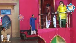 Nasir Chinyoti and Zafri Khan with Khushboo and Iftikhar Thakur New Stage Drama Comedy Clip 2020 [upl. by Eetak]