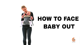 How Do I Face Baby Out  360 Baby Carrier  Ergobaby [upl. by Abbate]