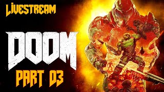 Doom 2016 in 2024  1080p Vulkan GeForce RTX 4070 Ultra Max Settings  No Commentary  Part 3 [upl. by Anahpets]