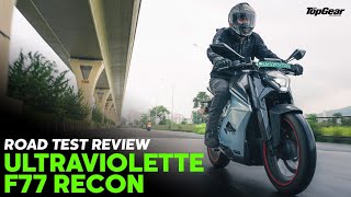 Ultraviolette F77 Recon  The Results Might Shock You  Road Test Review [upl. by Cormier]