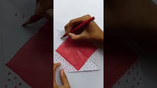 valentine day craft ♥️  valentines gift ideas diy craft shorts crads [upl. by Rocca]