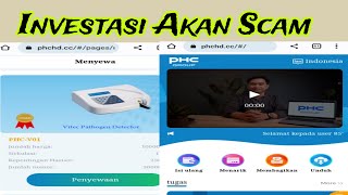 PHC grub investasi fake akan scam  PHC Grub investment [upl. by Tterb]