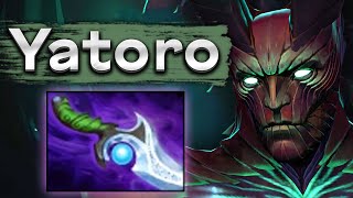 Яторо на Террорблейде через агрессию  Yatoro Terrorblade 736 DOTA 2 [upl. by Mehelhteb441]