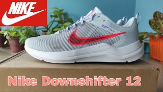 NIKE DOWNSHIFTER 12  Running Shoes Unboxing amp First Impressions  On Feet [upl. by Ayouqat99]