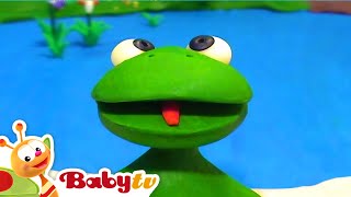 Der grüne Frosch 🐸  Zeitlose Klassiker  Kinderreime amp Kinderlieder 🎵 BabyTVDE [upl. by Eelrak328]