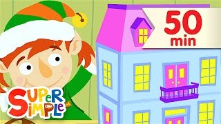 10 Little Elves  More  Kids Song Collection  Super Simple Songs [upl. by Yuma497]