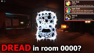 HOW TO GET ALL THE HALLOWEEN ACHIEVEMENTS DREAD in room 0000 DOORS FLOOR 2  ROBLOX DOORS 2 [upl. by Attinahs]