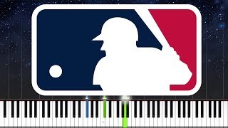 Baseball  Hockey Charge Stadium Organ Theme  EASY PIANO TUTORIAL [upl. by Austen15]