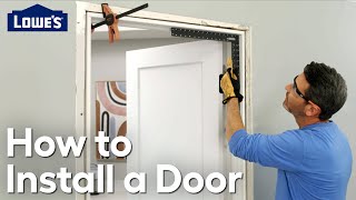 How to Install a Door From Start to Finish [upl. by Airotkciv]