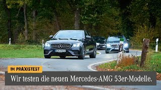 Die neuen MercedesAMG 53er Modelle im Praxistest [upl. by Suedaht396]