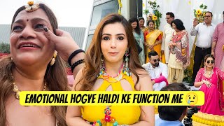 Haldi Ke Function Me Dhoom Machayi 😍  Emotional Moment 😢 rajatswativlogs [upl. by Nnaear]