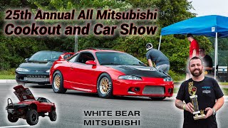 25th Annual All Mitsubishi Cookout and Car Show  82524  Ramsey MN [upl. by Kapeed]